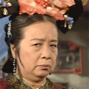 来自容嬷嬷的鄙视眼神