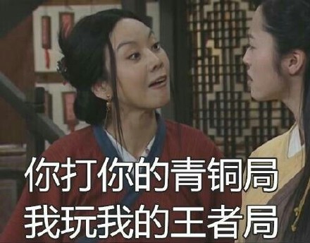 你去打你的青铜局，我玩我的王者局