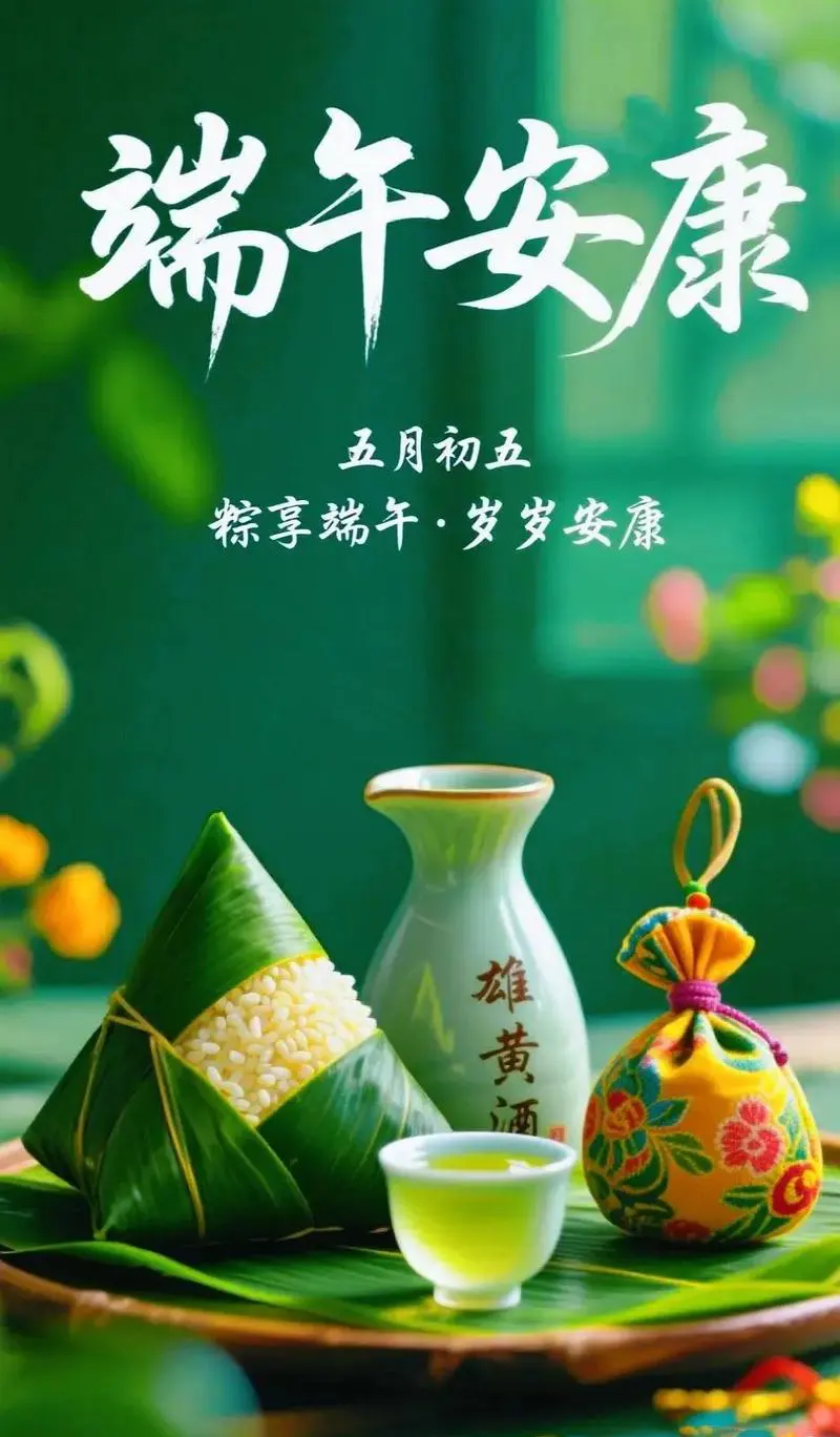 一叶粽香，一杯雄黄酒，一世安康