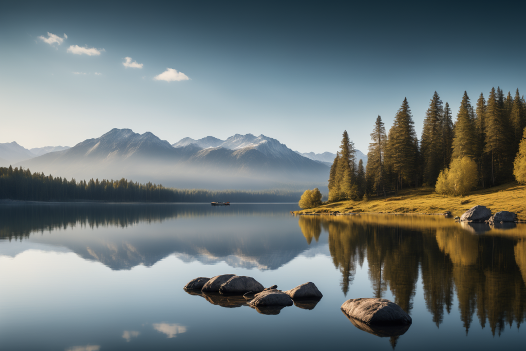 最美丽的湖泊风景
