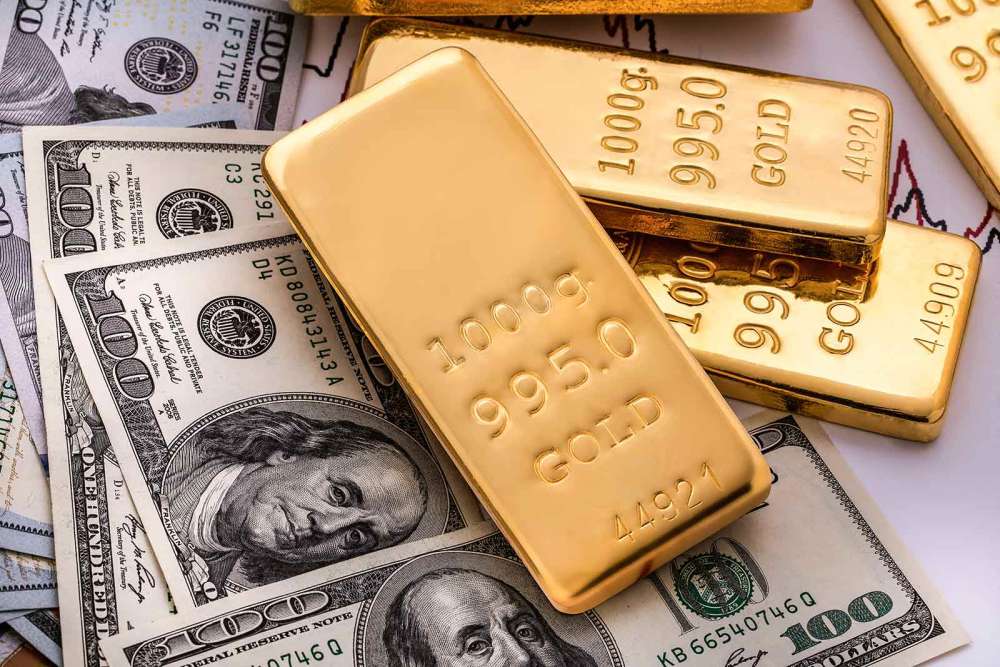 送你一些美元和金条，不成敬意