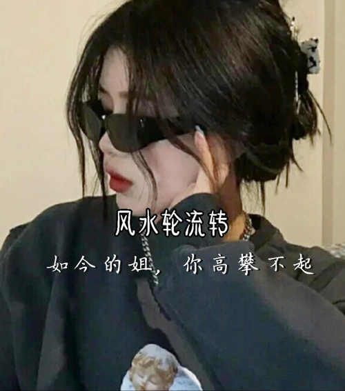 如今的姐，你高攀不起