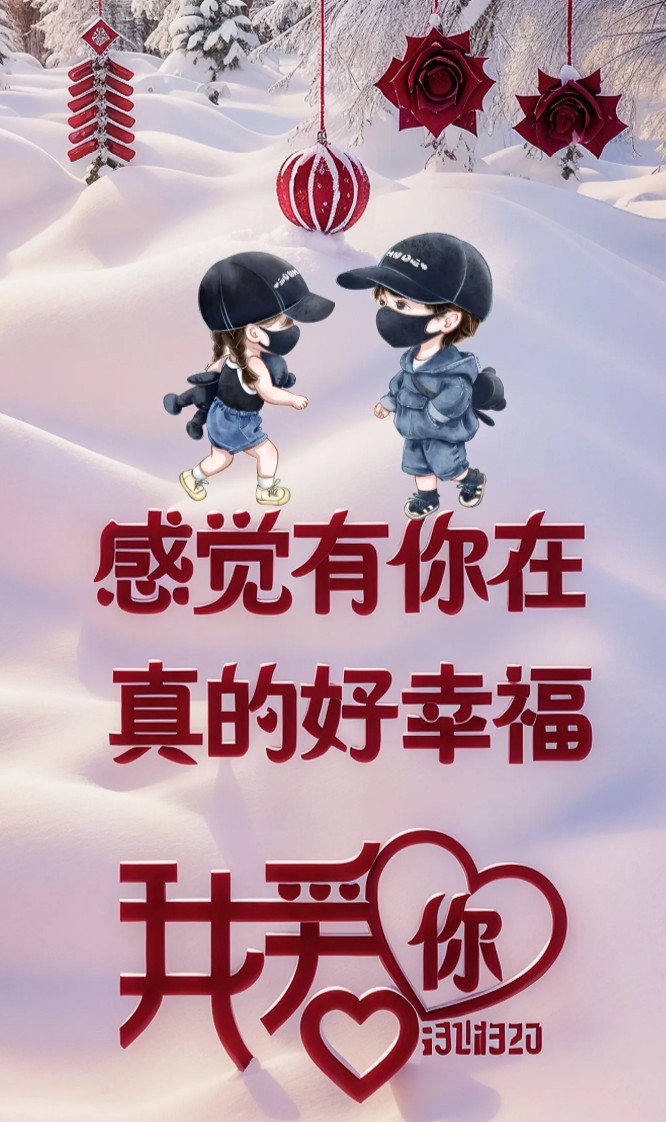 感觉有你在，真的好幸福