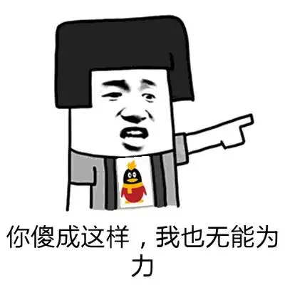 你现在傻成这样，我也是无能为力了