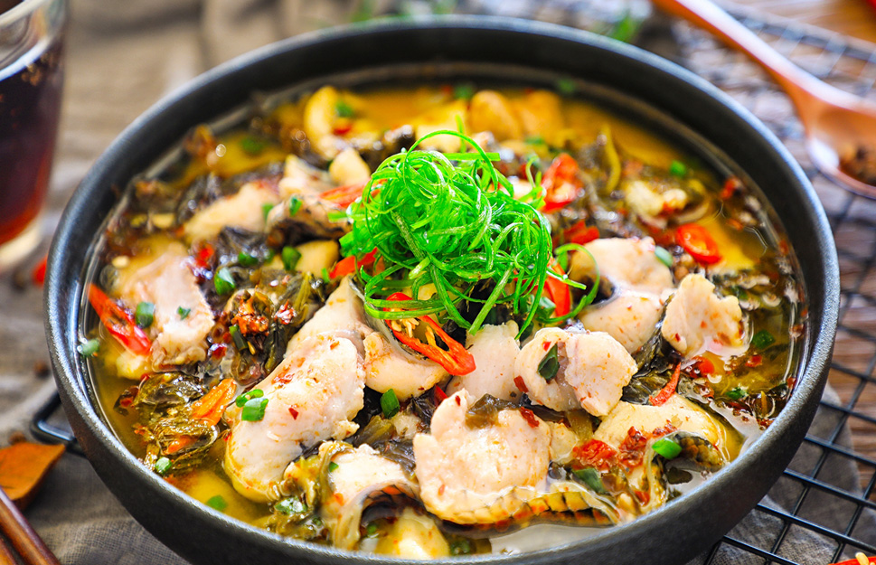 家常菜美食之酸菜鱼