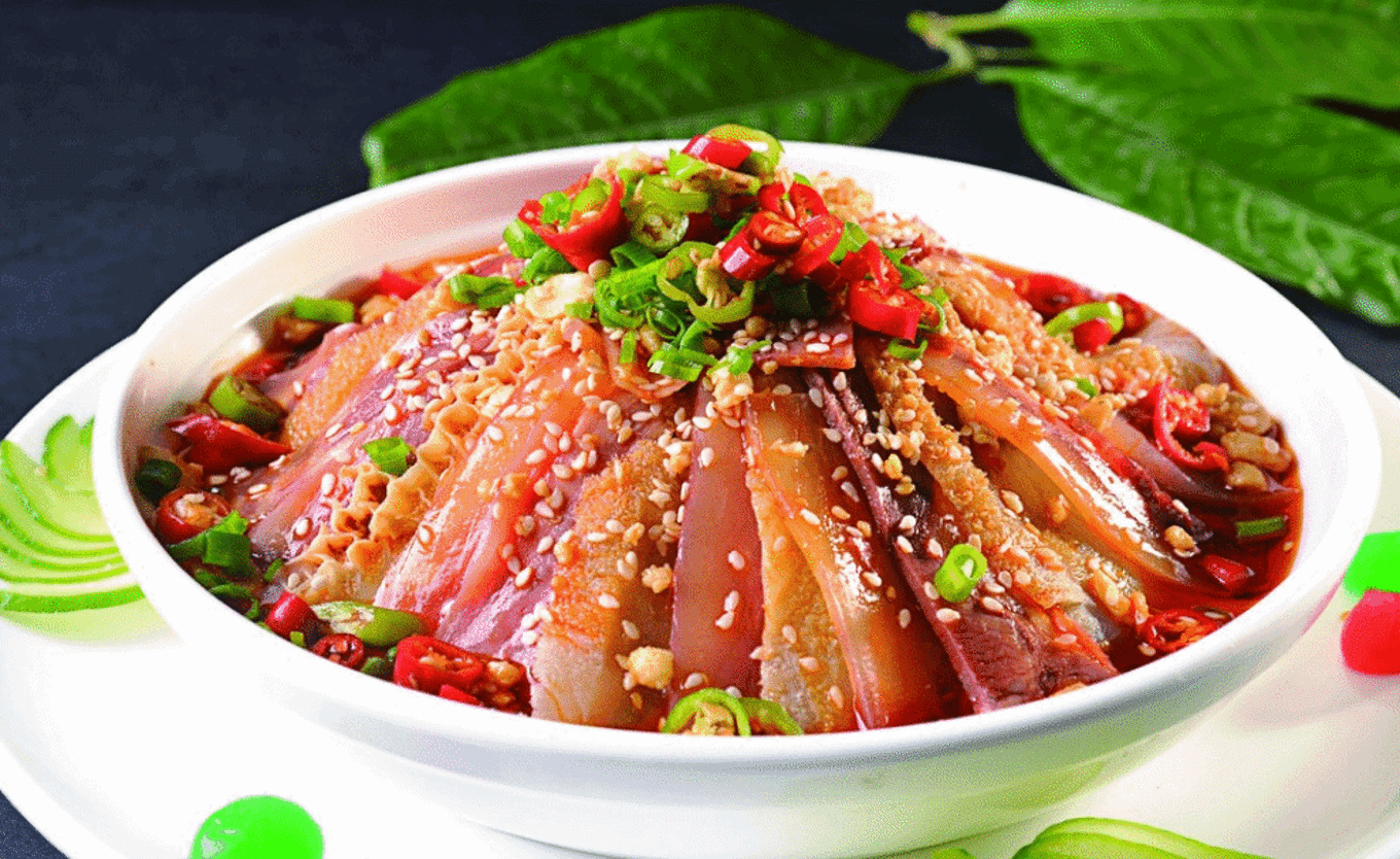 成都名小吃-夫妻肺片