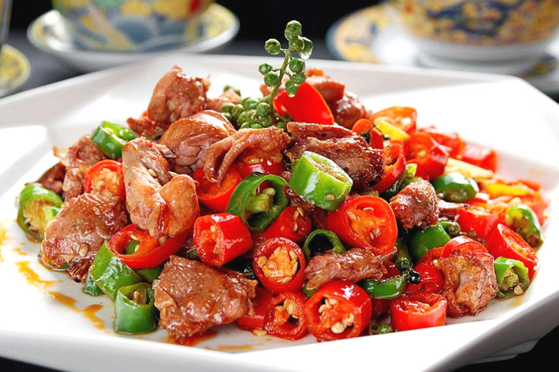 四川自贡名菜-小煎鸡