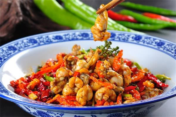 非常美味的麻辣牛蛙