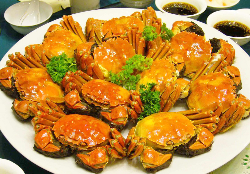 来一盘清蒸大螃蟹吧