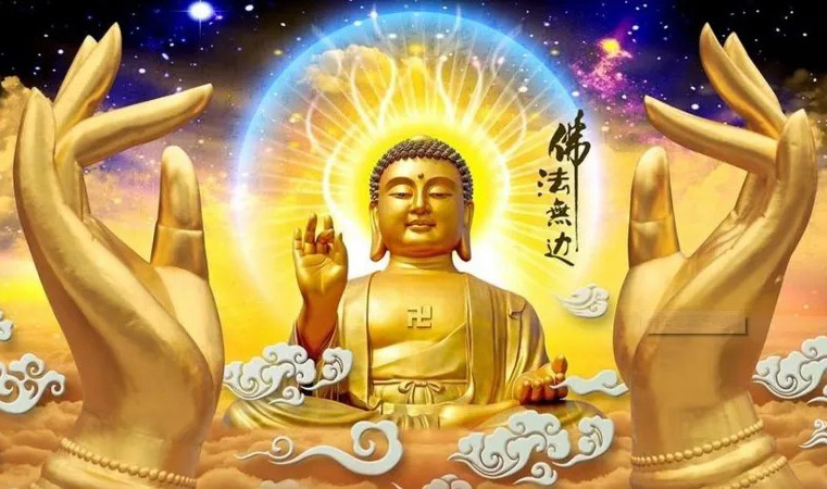 佛法无边如虚空，有情及慧亦无尽