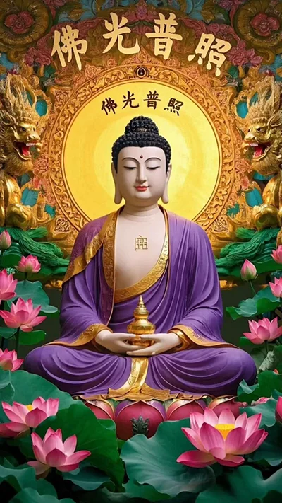 佛光普照，万事大吉