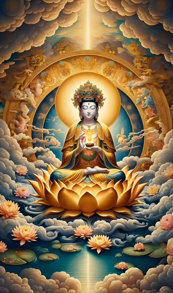 法力高深的文殊菩萨