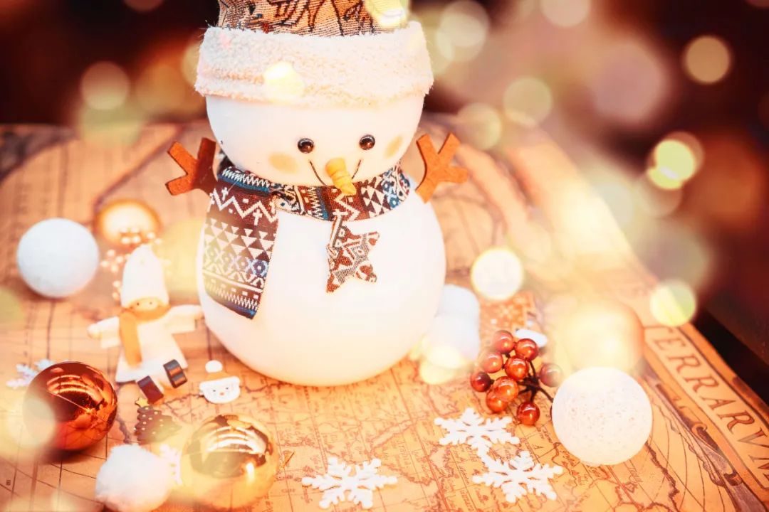 可爱好看的圣诞节小雪人