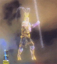 数千架无人机表演孙悟空挥舞金箍棒，看呆外国游客