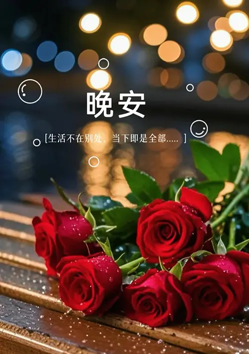 生活不在别处，当下即是全部，晚安好梦