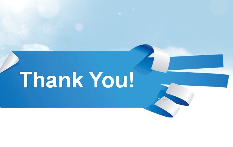 Thank you，手形剪纸
