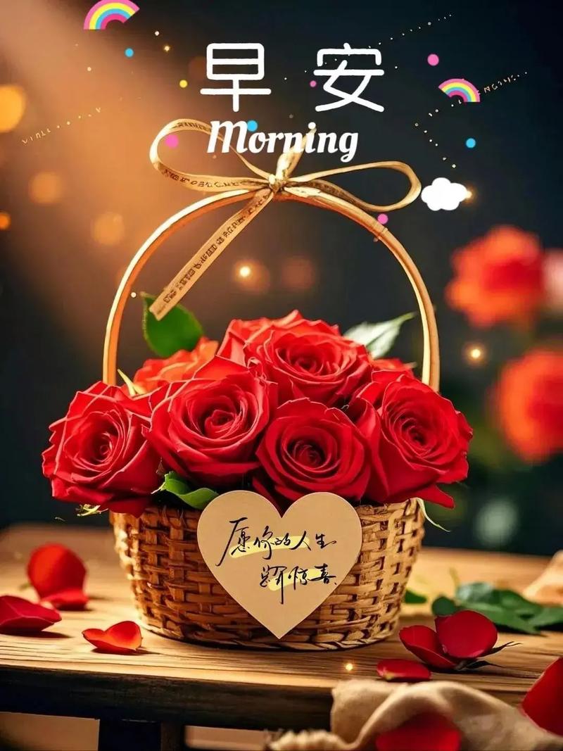 早上好朋友圈文案配图，愿你的人生总有惊喜