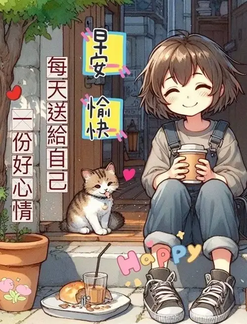 揣着一口袋开心，开启新的一天