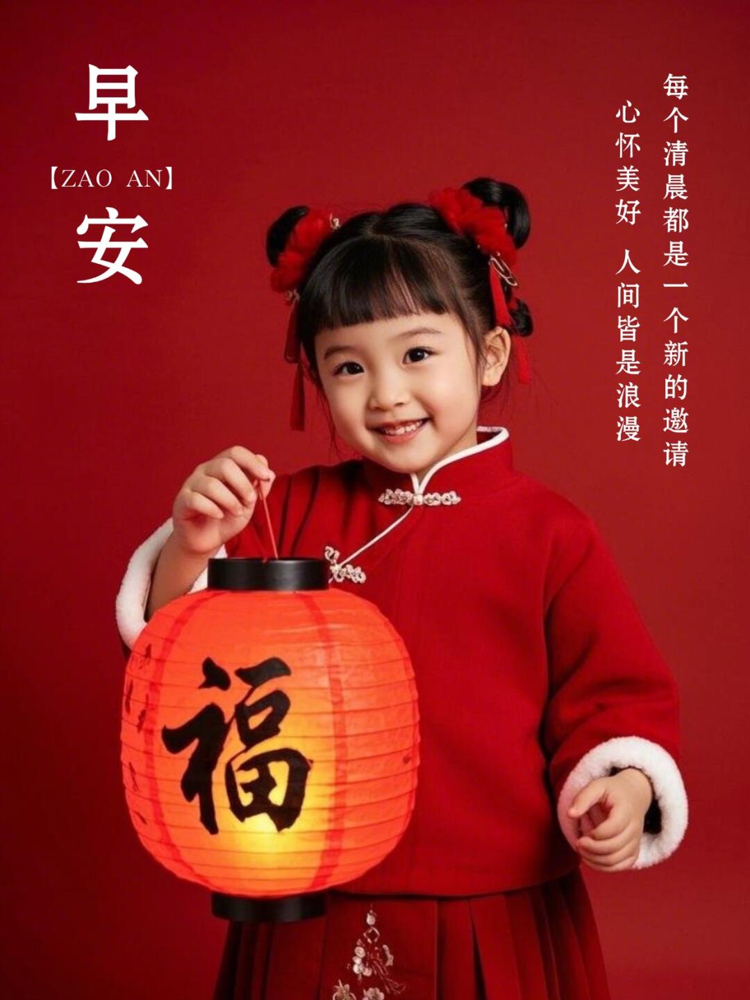 带着满满的福气，开启新的一天