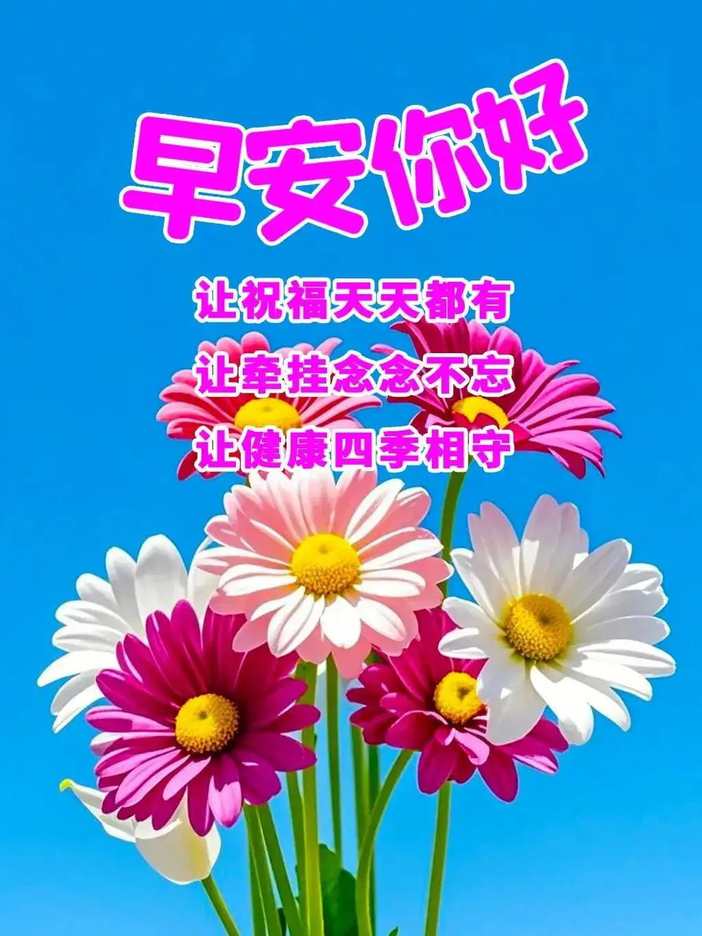 晨起道一声安好，愿岁岁常安康