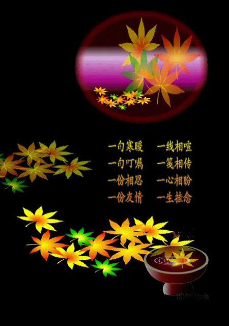 一句叮咛，一笺相传；一心相盼，一份友情