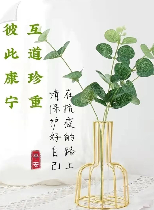 请在抗疫的道路上保护好自己