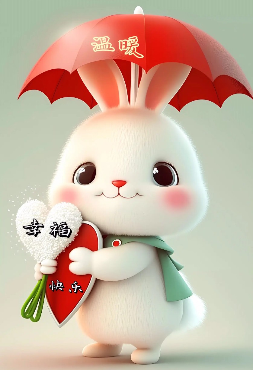 我给你送温暖来了，愿你幸福又快乐