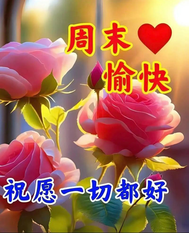 周末愉快！祝愿一切都好