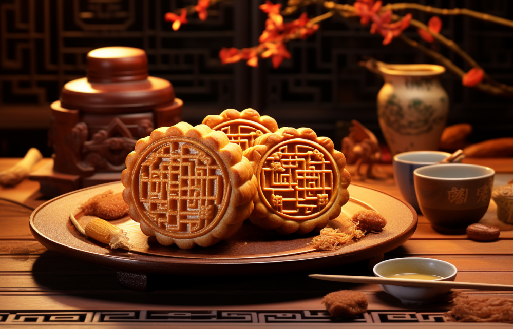 美味好吃的月饼高清图片